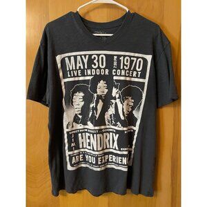 Jimi Hendrix t-shirt - Blue - Large